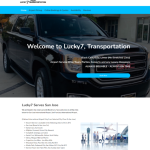 Lucky7 Transportation - Header